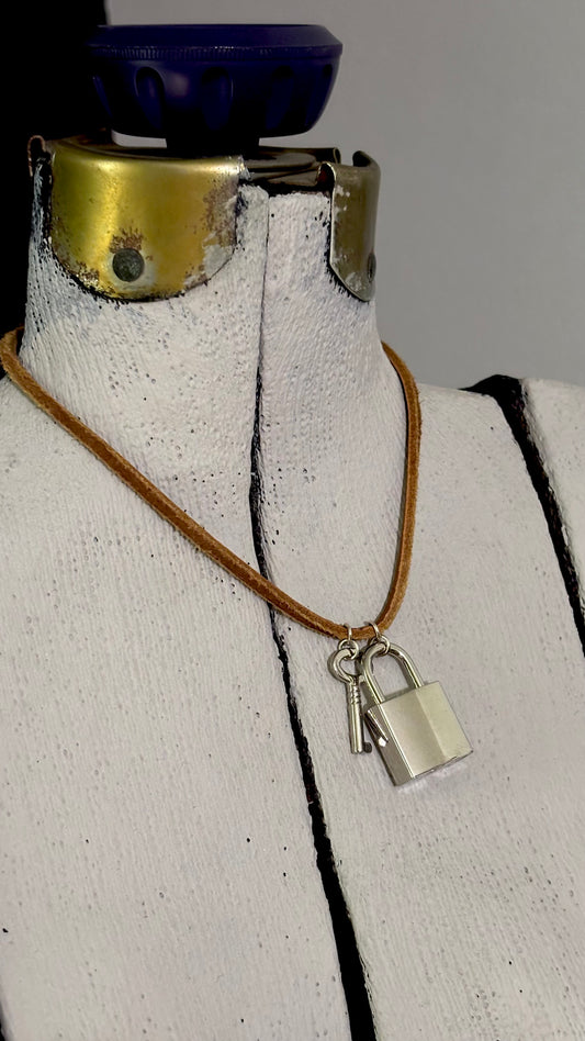 Lock and Key Necklace