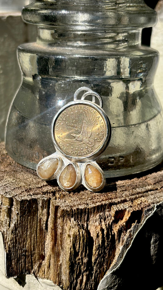 Golden Sunstone Pendant