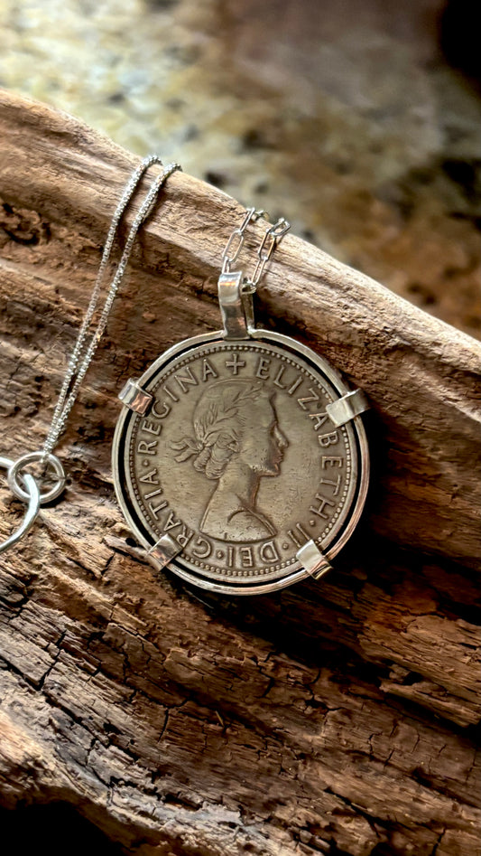 1956 Elizabeth II Coin Necklace