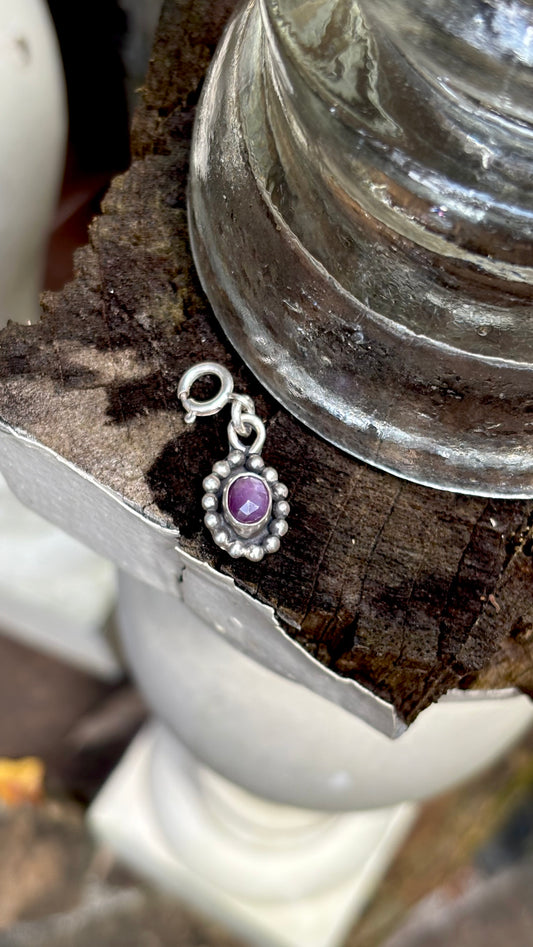 Charm - Star Pink Sapphire