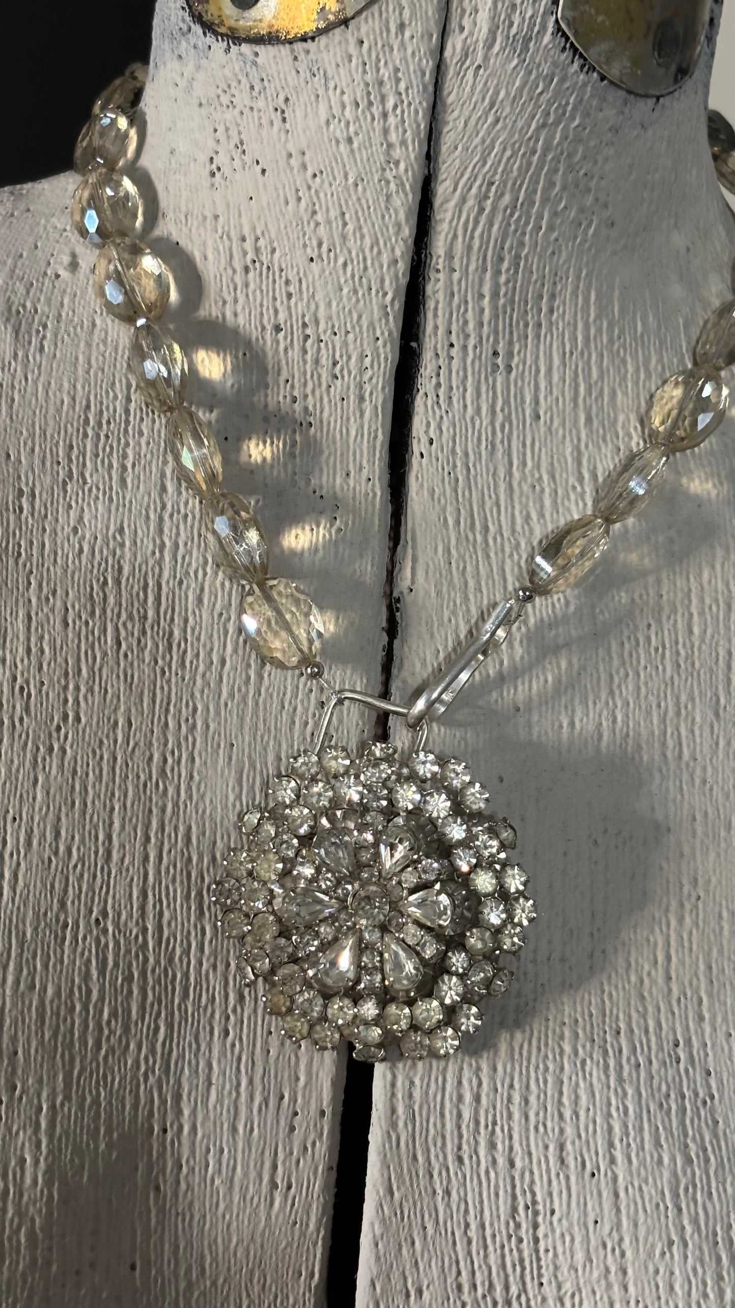 Vintage Brooch - Necklace