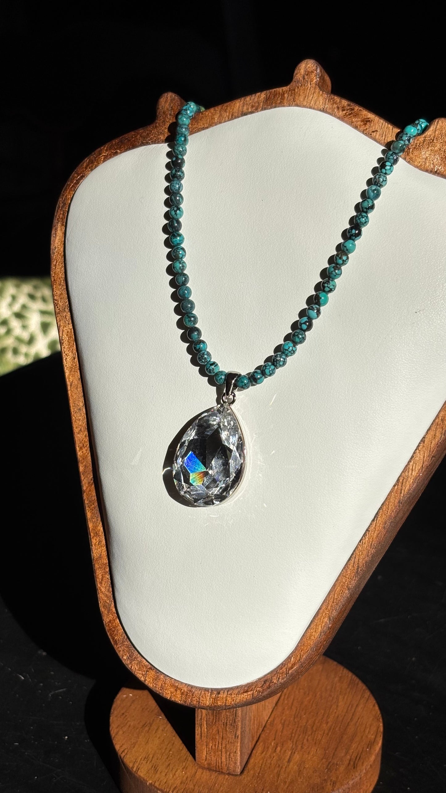 Reserved for Barbara G - Bloom Turquoise Necklace
