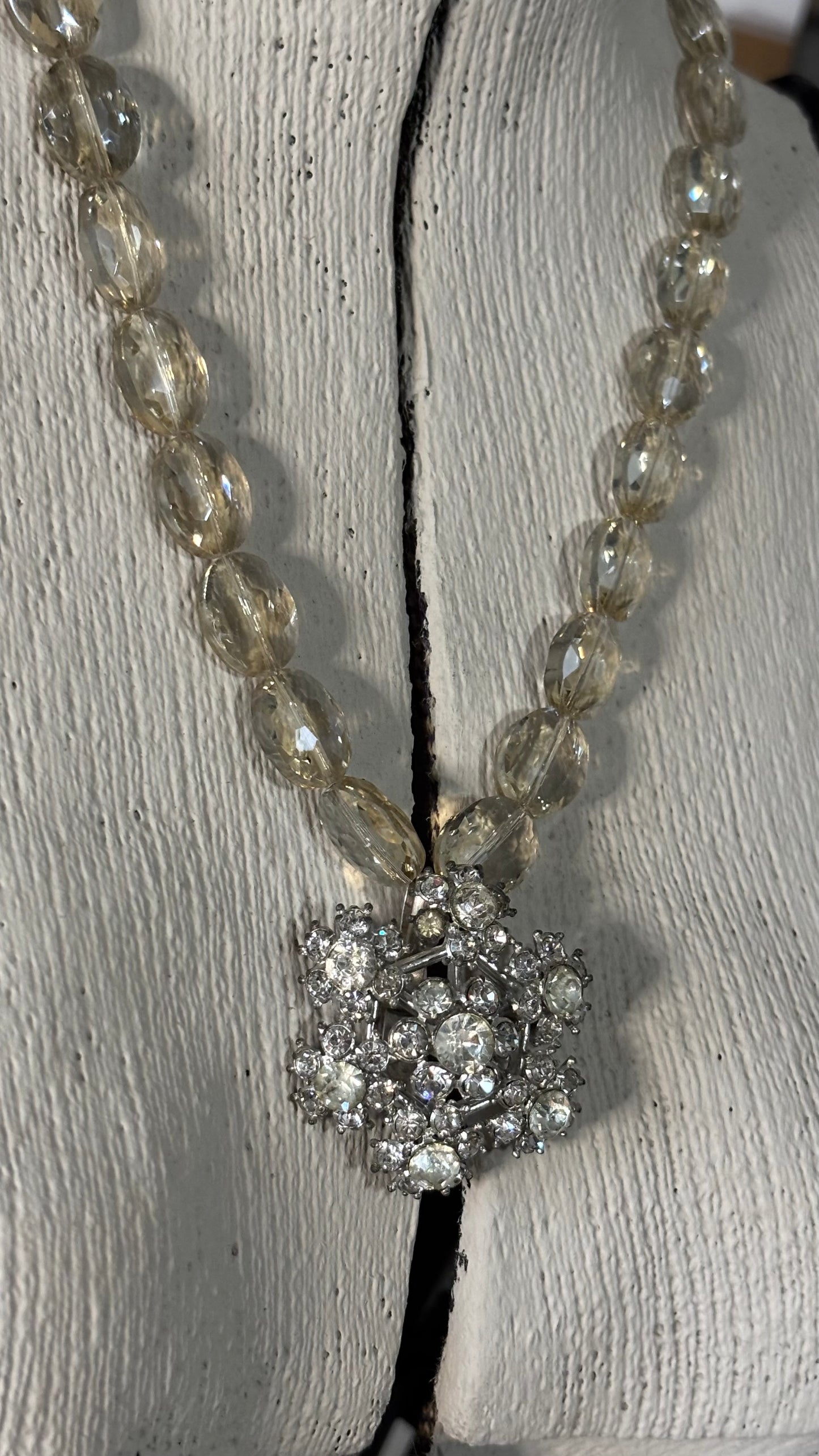 Vintage Brooch - Necklace