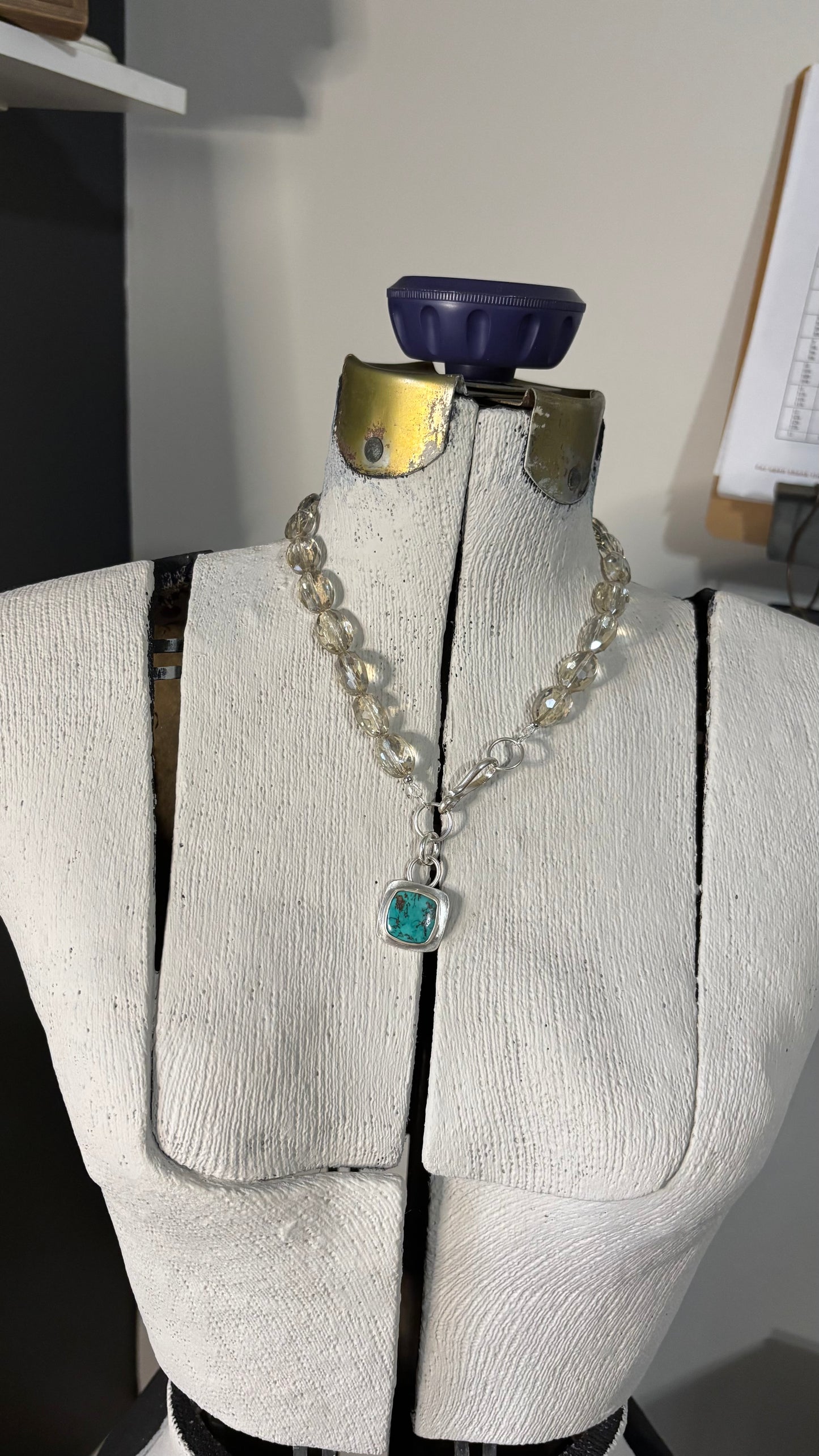Carico Lake Turquoise Necklace