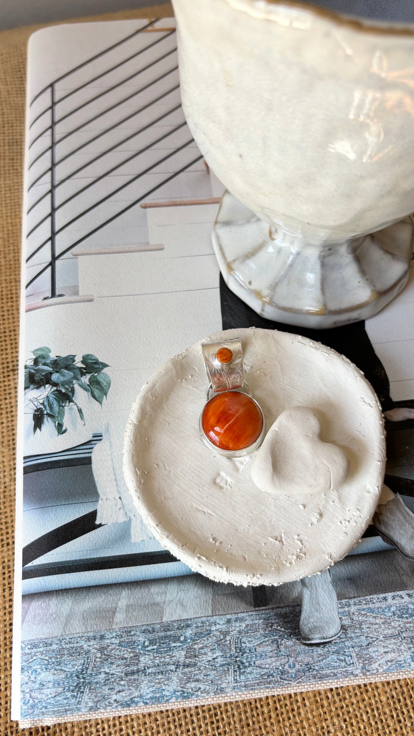 Spiny Oyster Pendant