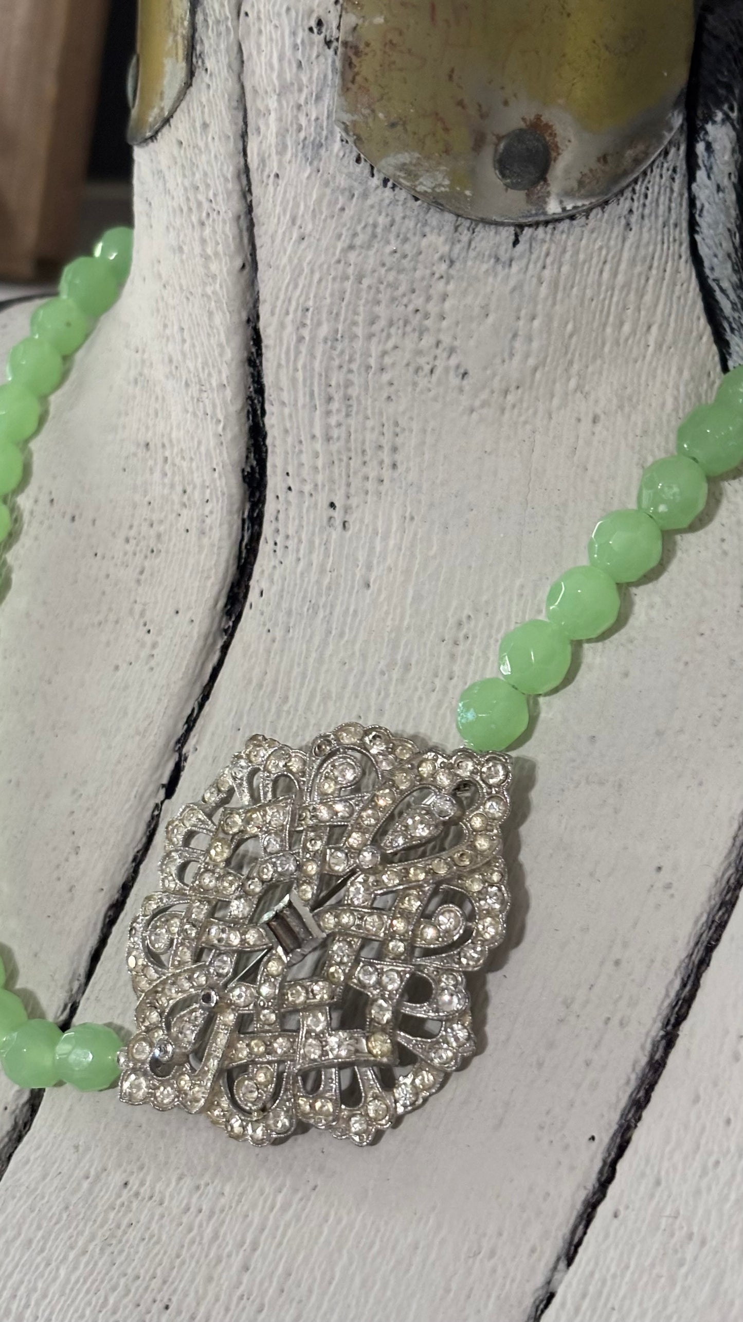 Vintage - Brooch Necklace