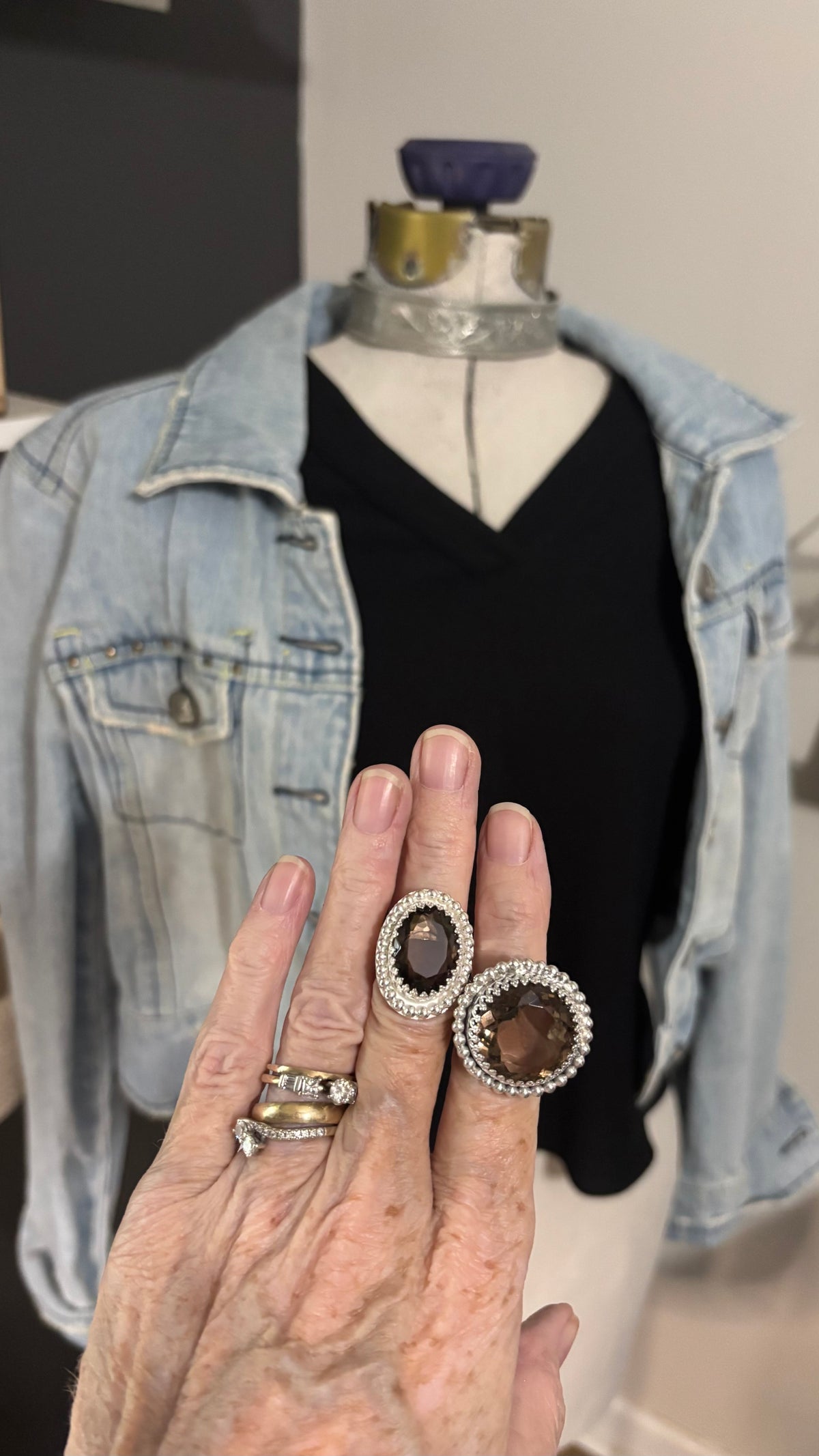 Smokey Quartz Ring