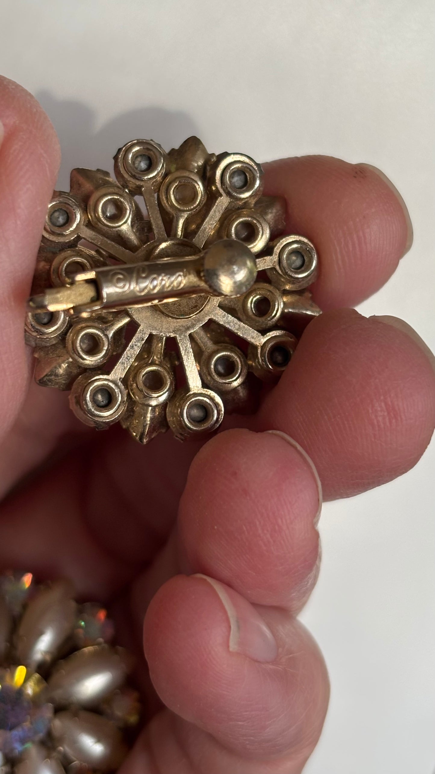 Vintage - Clip on Earrings