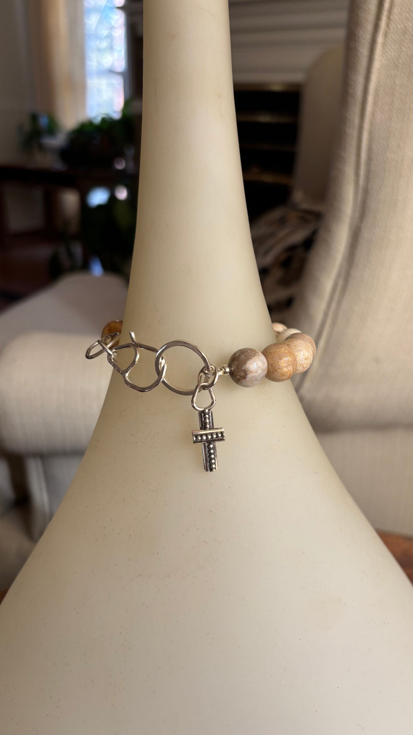 Crazy Lace Agate Bracelet