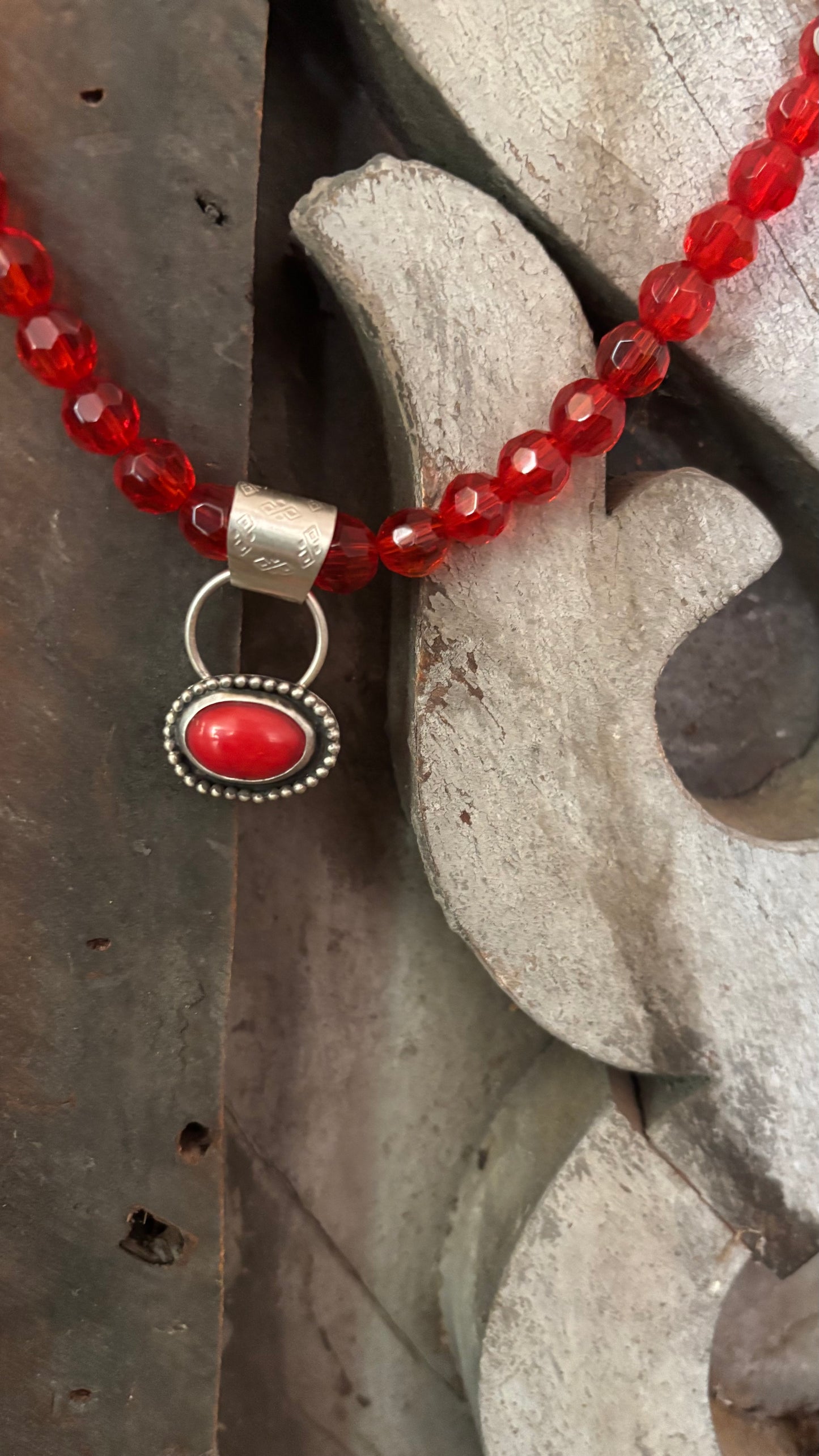 Rosy Red Necklace