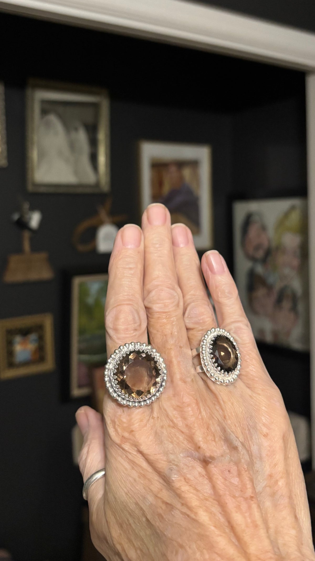 Smokey Quartz Ring