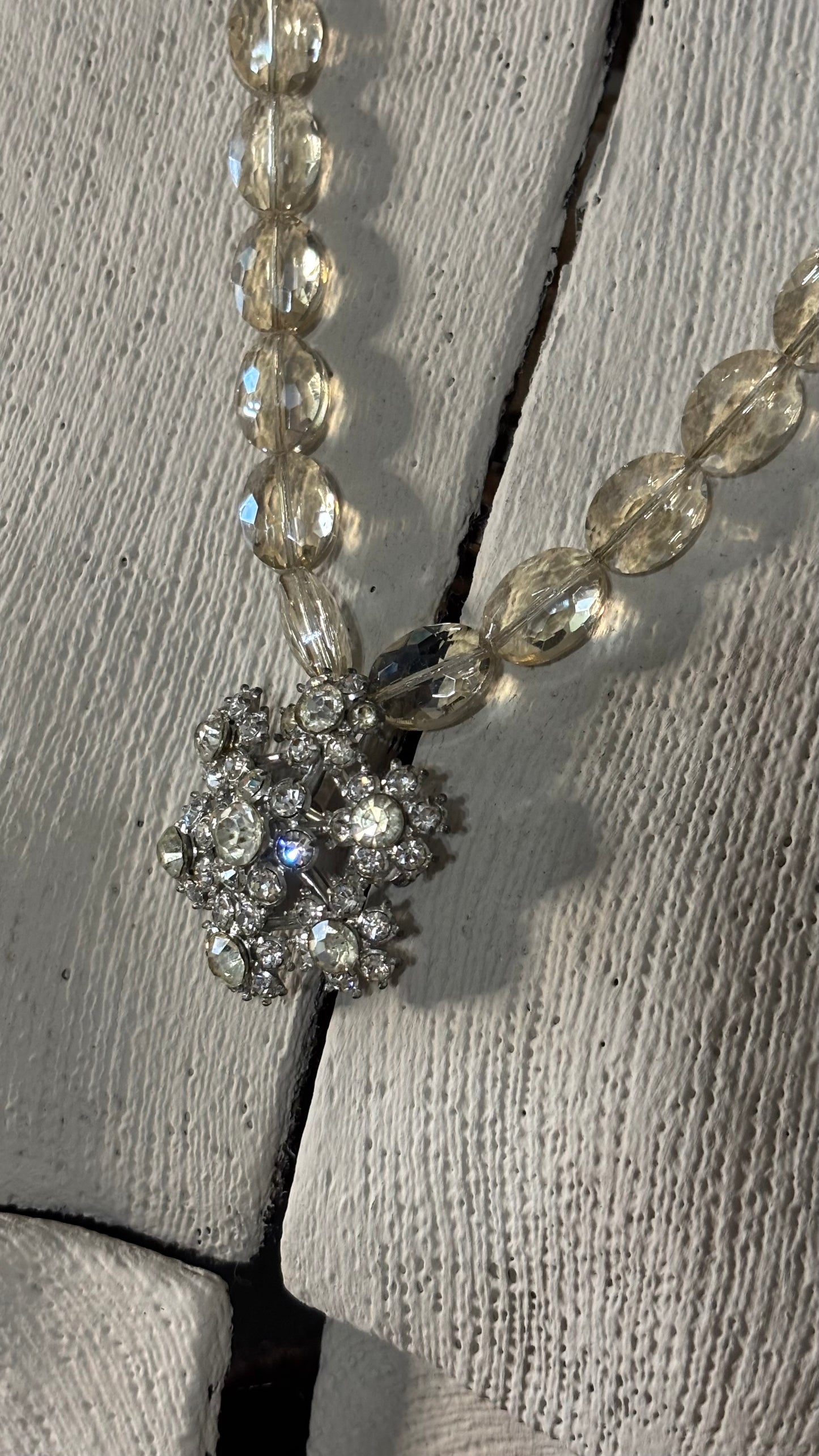 Vintage Brooch - Necklace
