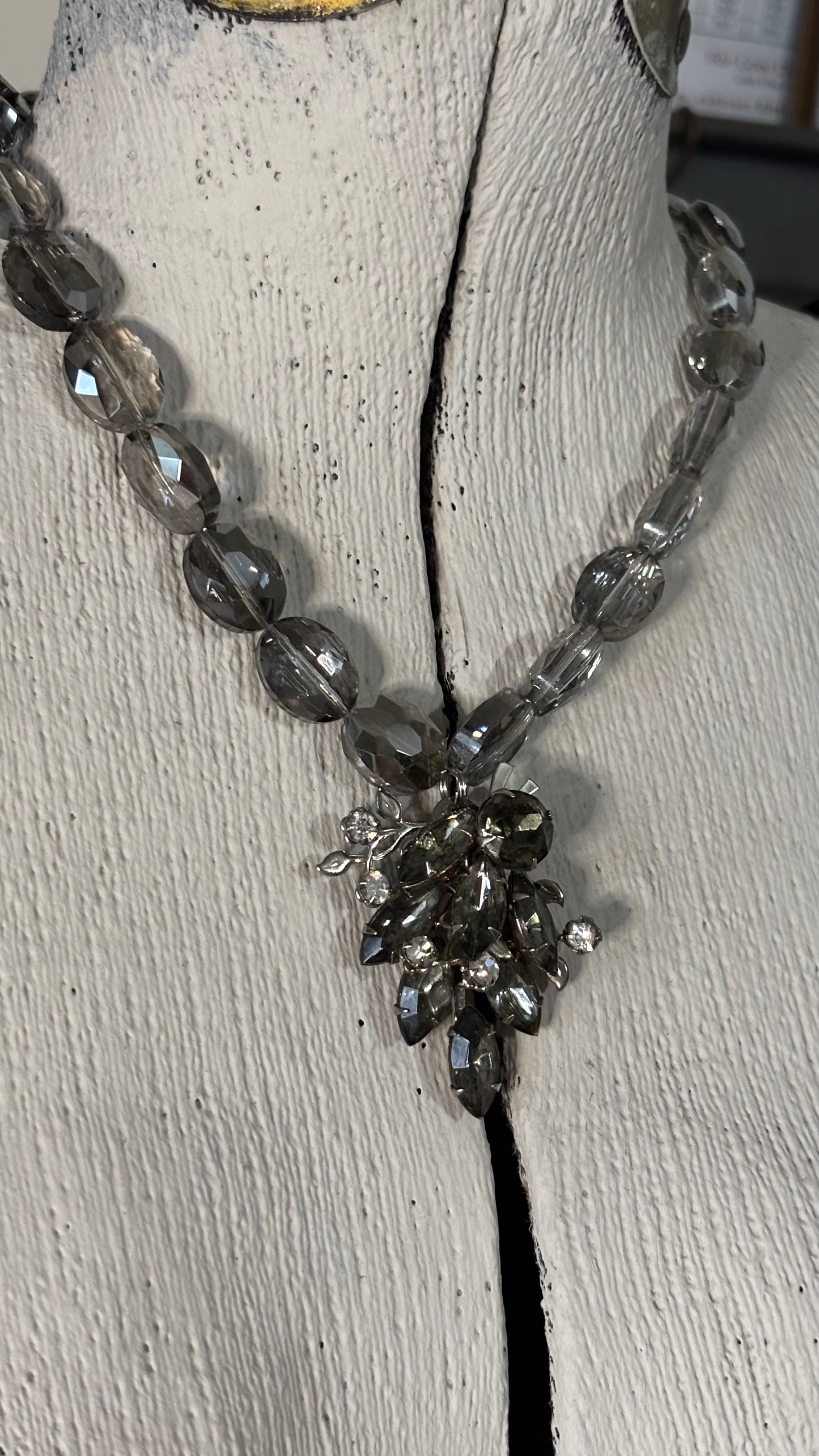 Vintage Brooch - Necklace