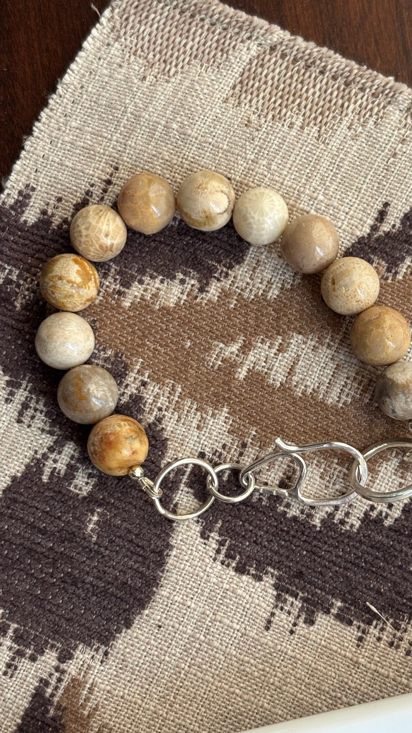 Crazy Lace Agate Bracelet