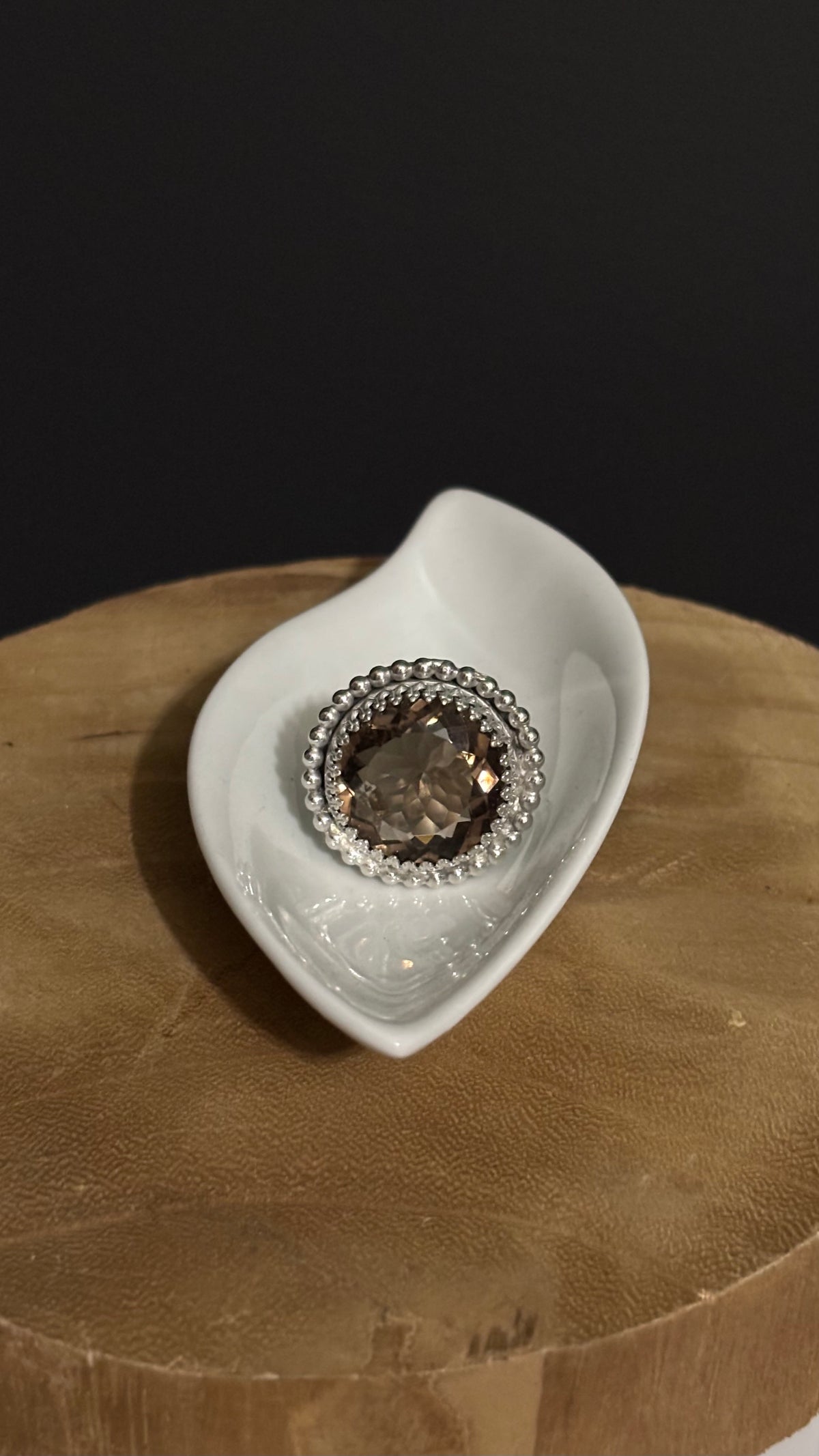 Smokey Quartz Ring