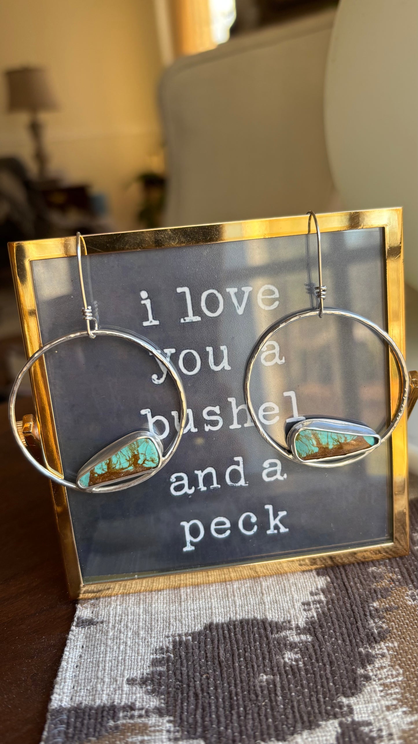 Glacier Blue Earrings