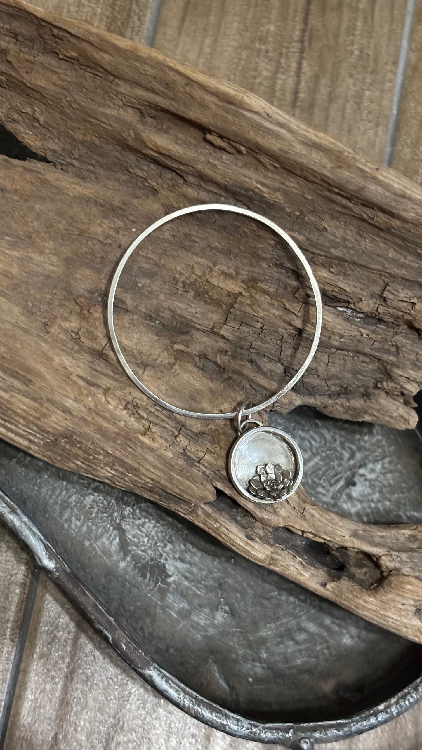 Bangle - Shadow Box Bloom Bangle