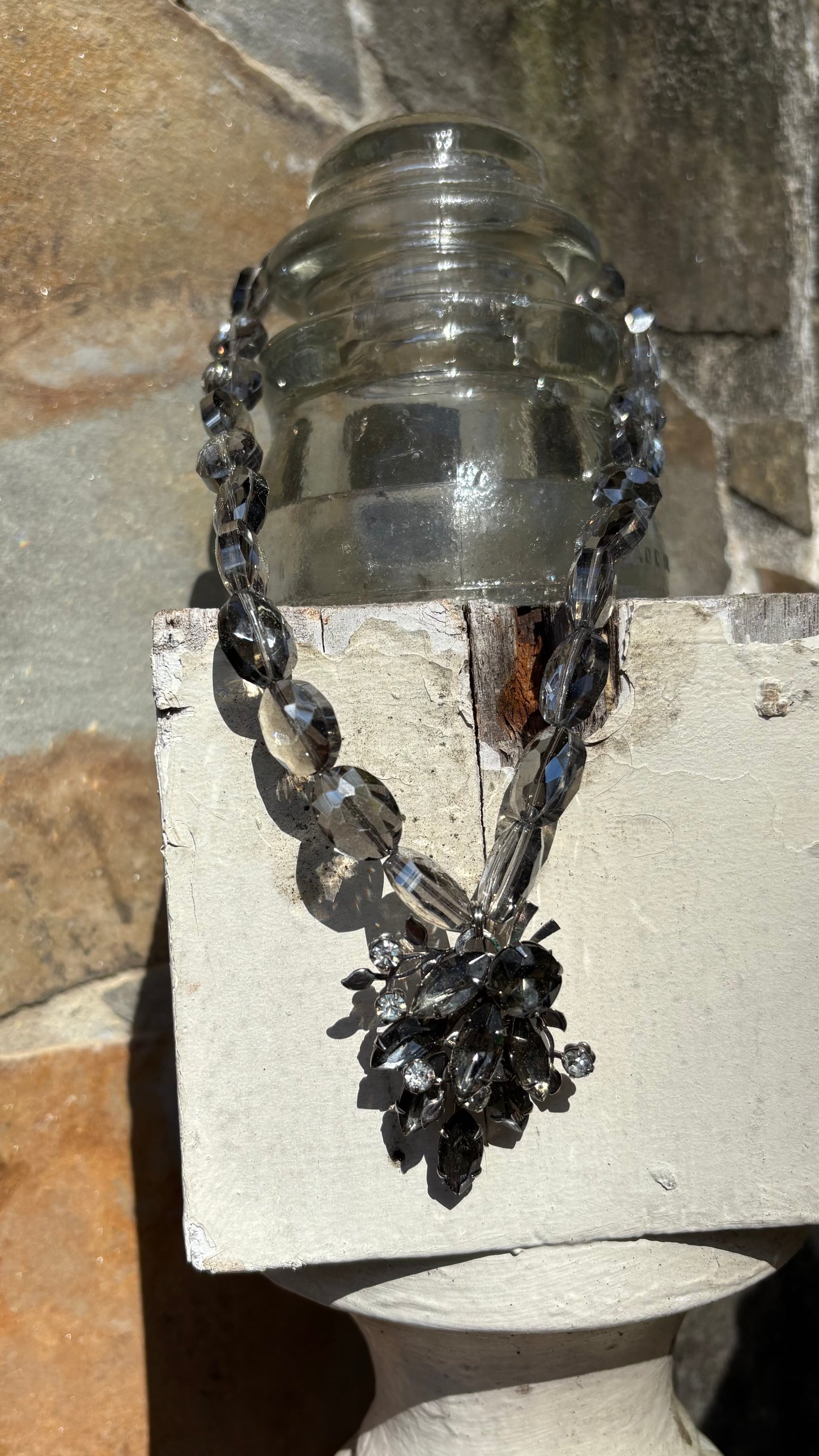 Vintage Brooch - Necklace