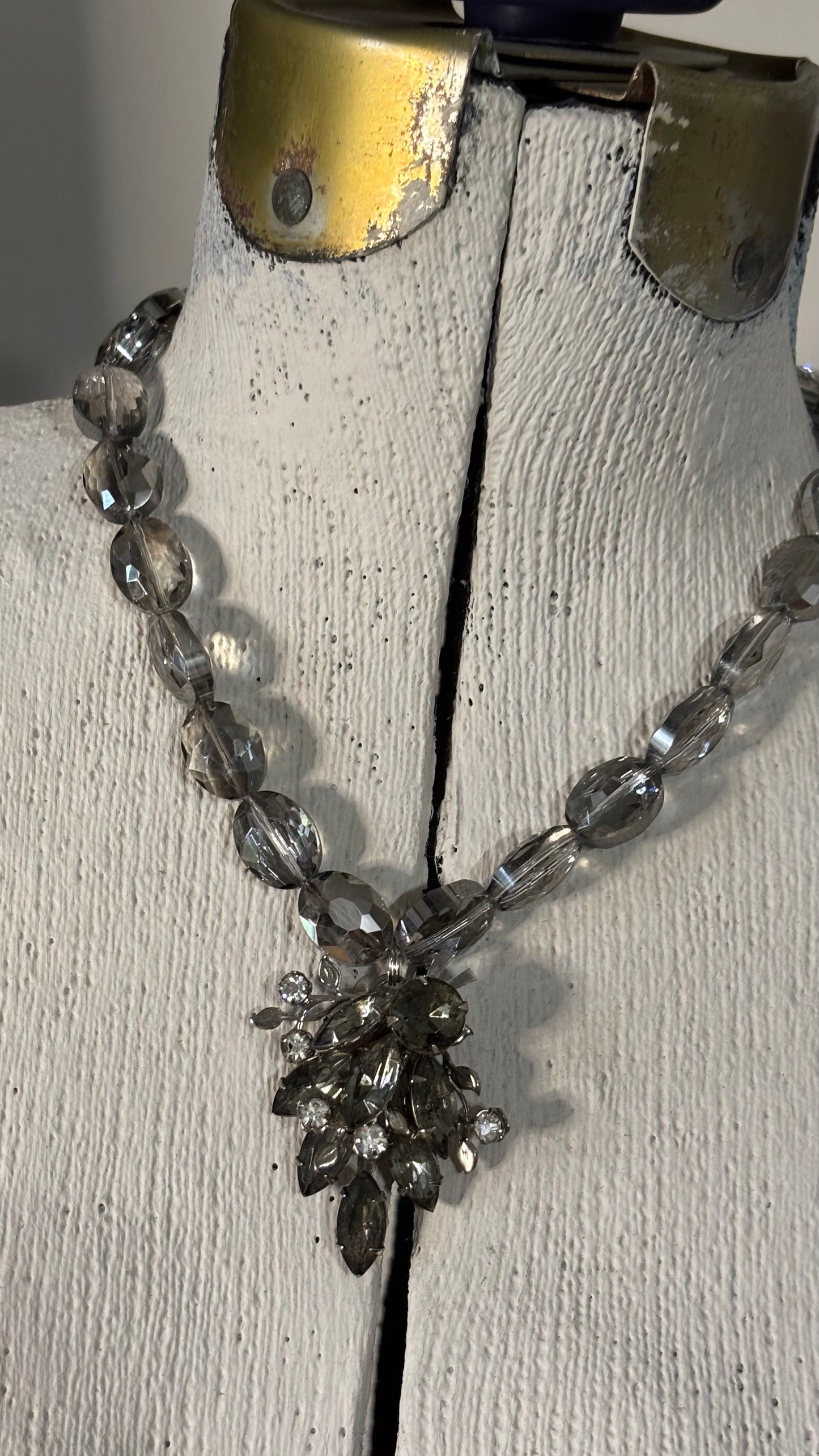 Vintage Brooch - Necklace