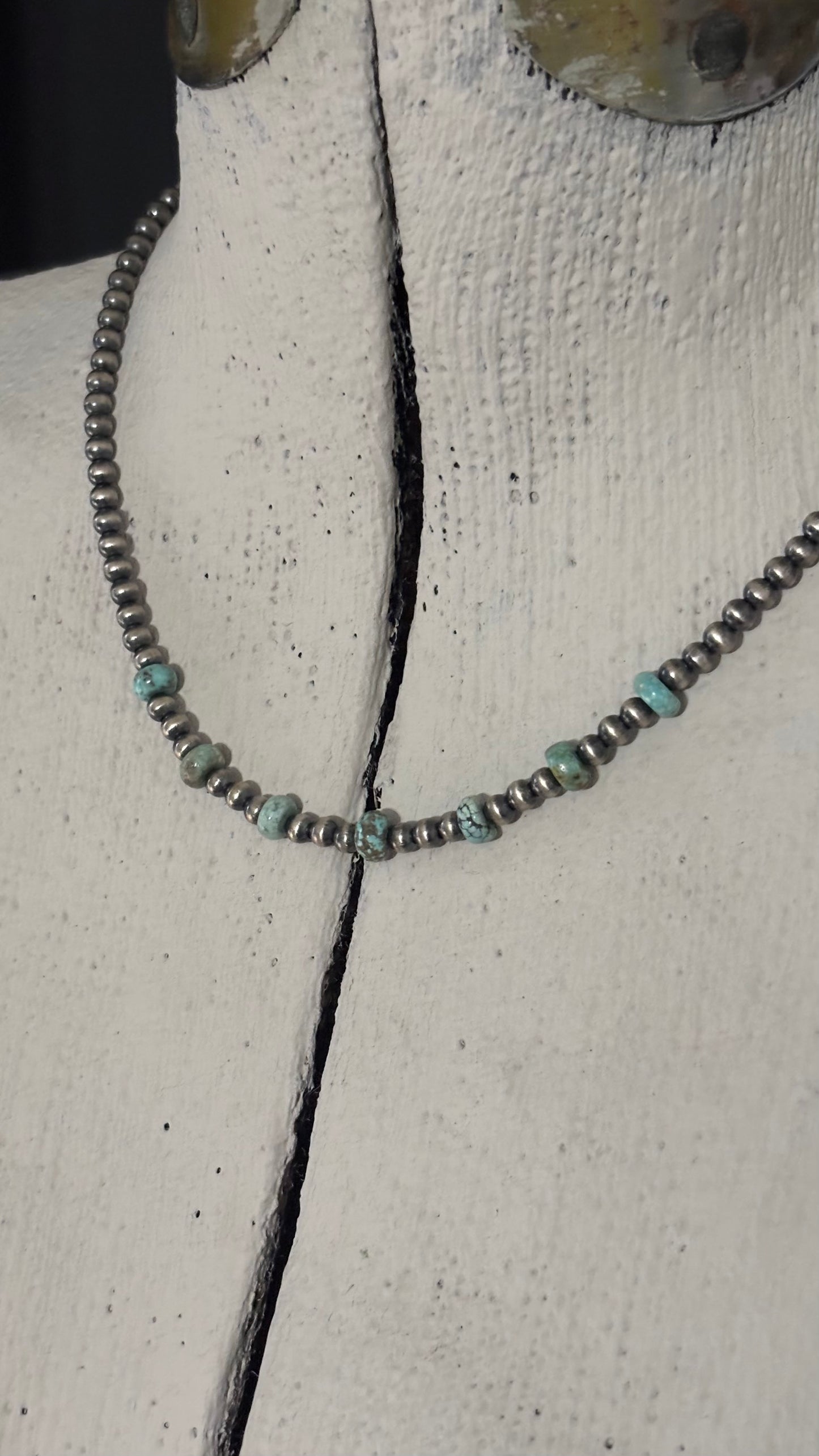 Choker-Sterling Silver Necklace