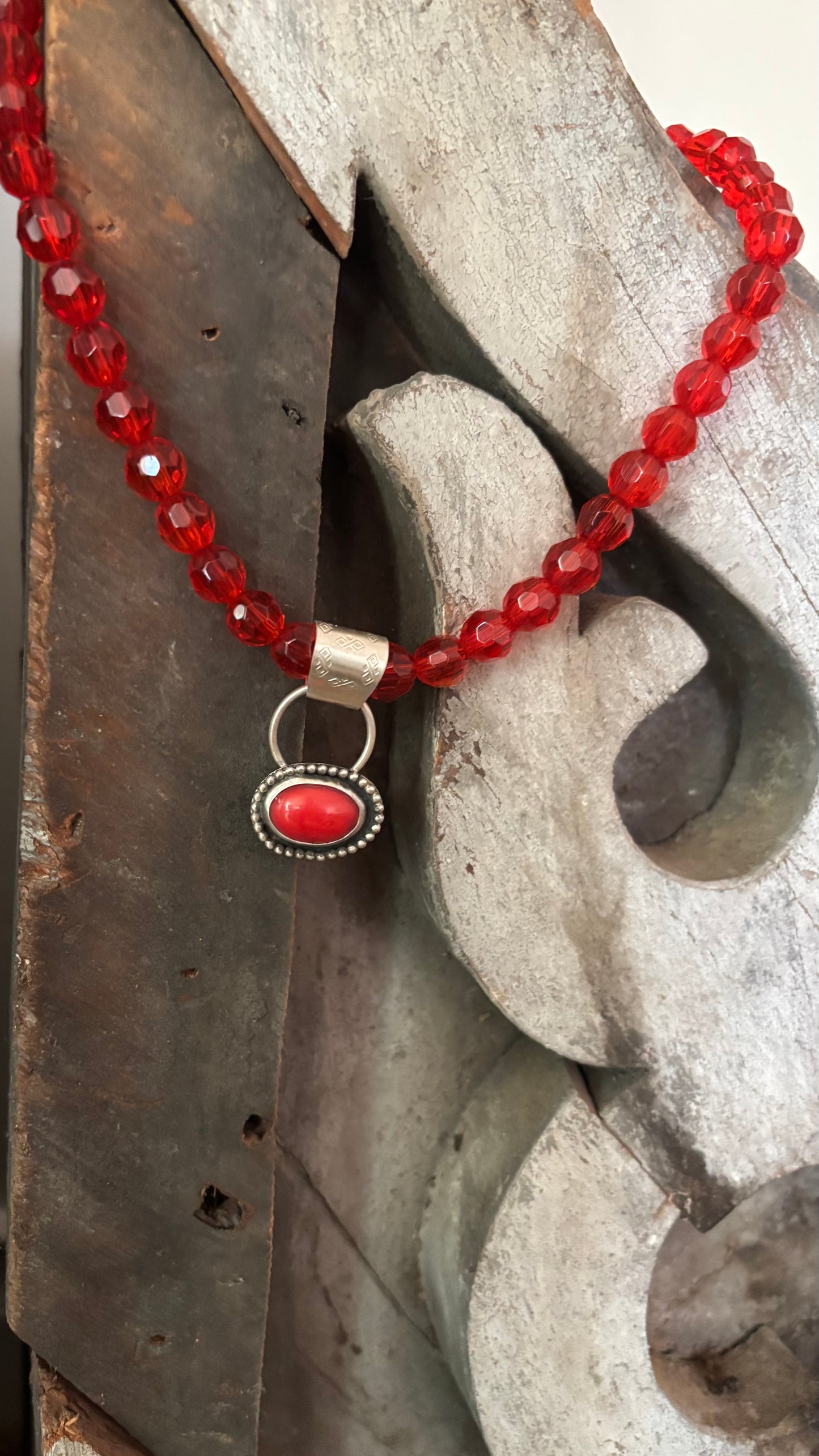 Rosy Red Necklace