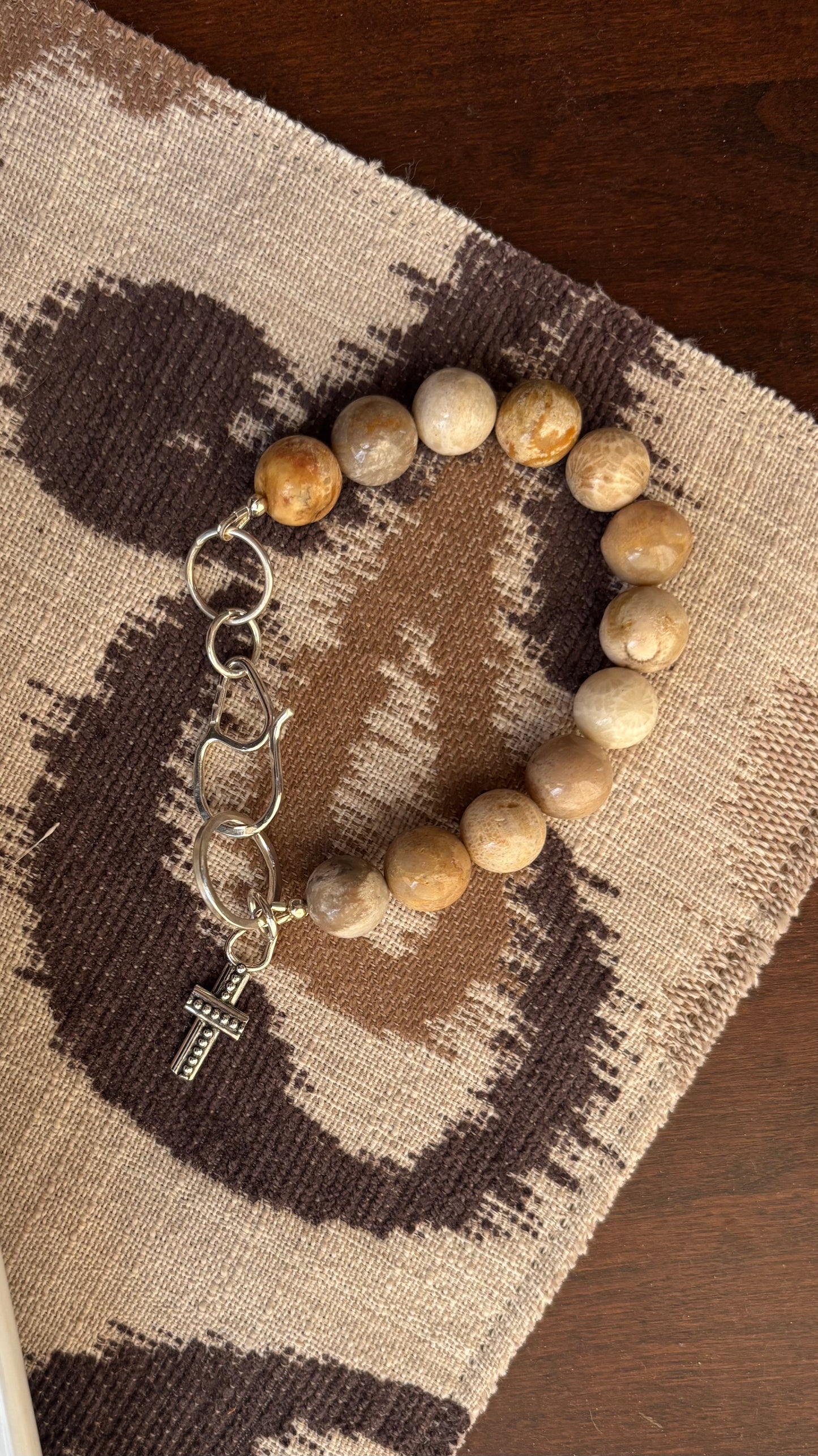 Crazy Lace Agate Bracelet