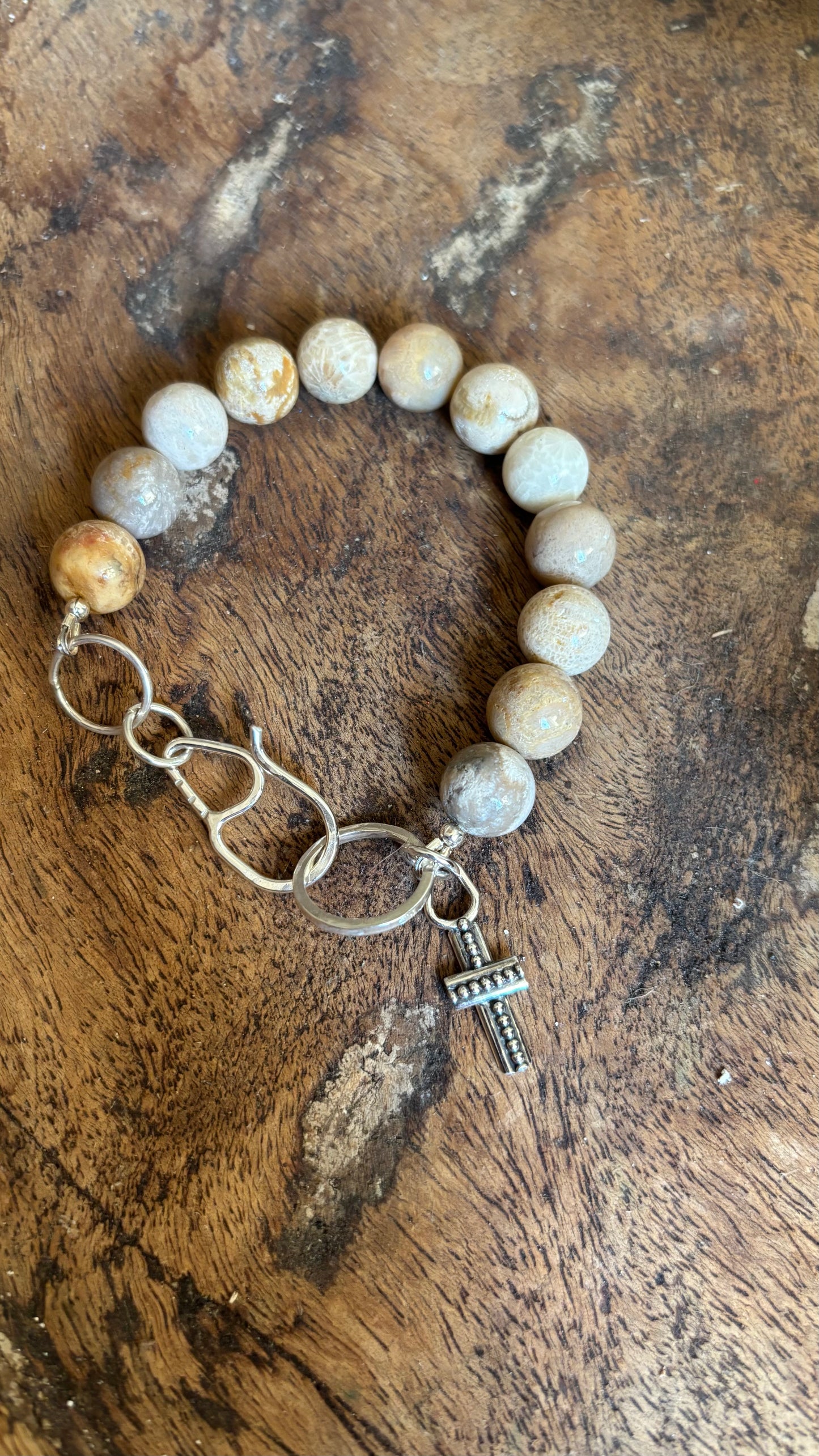 Crazy Lace Agate Bracelet