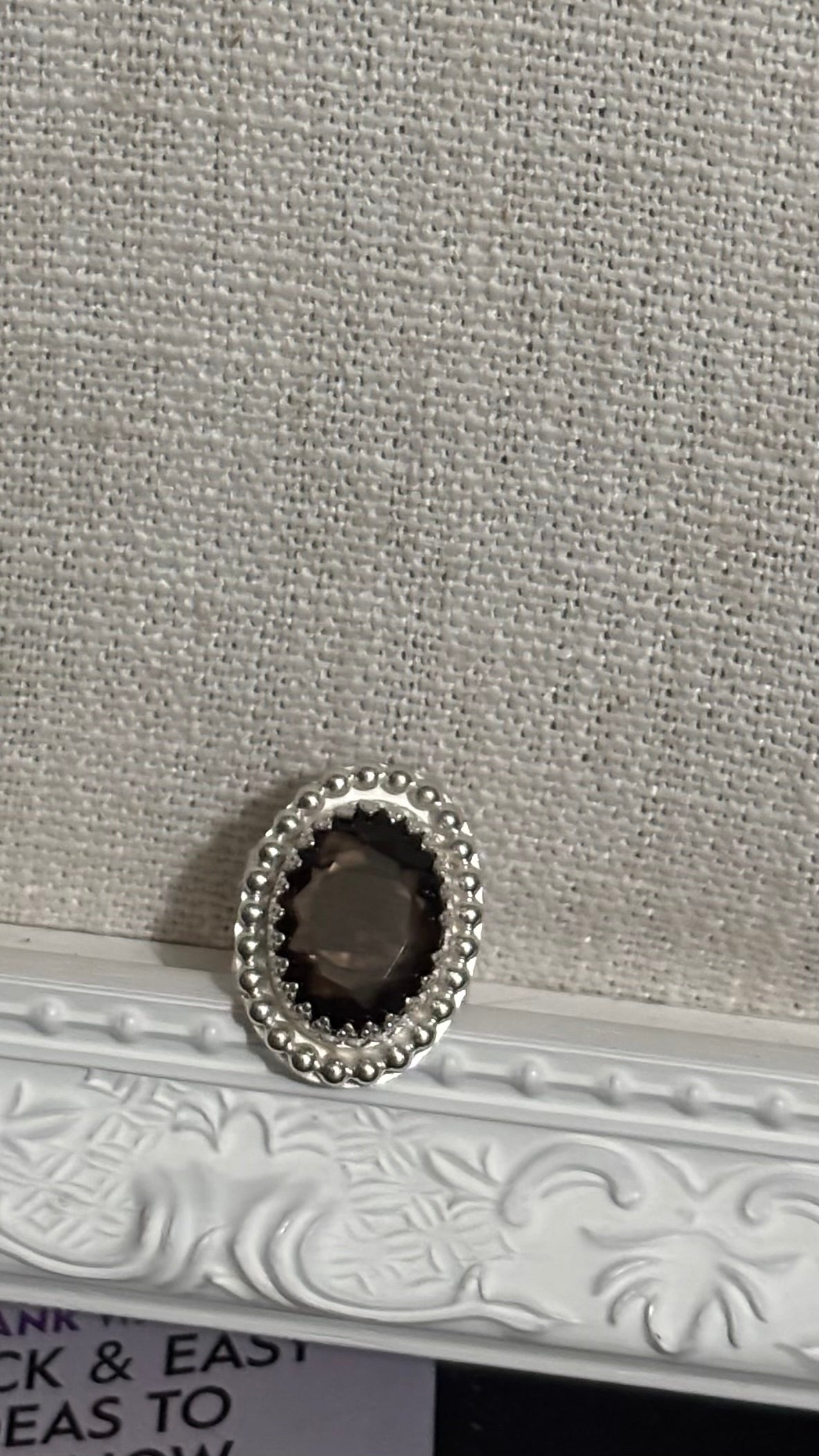 Smokey Quartz Ring