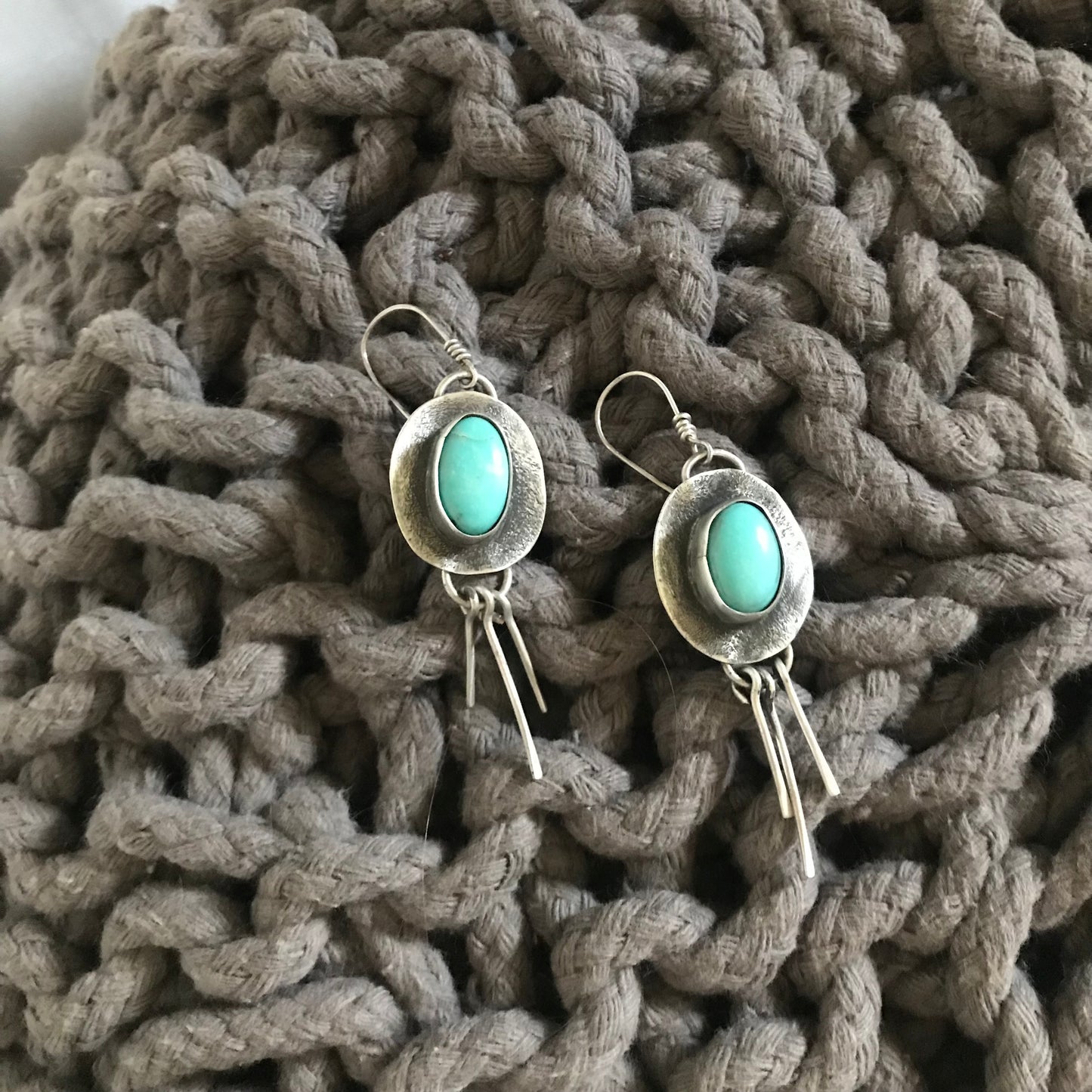 Compass Mine Turquoise Earrings