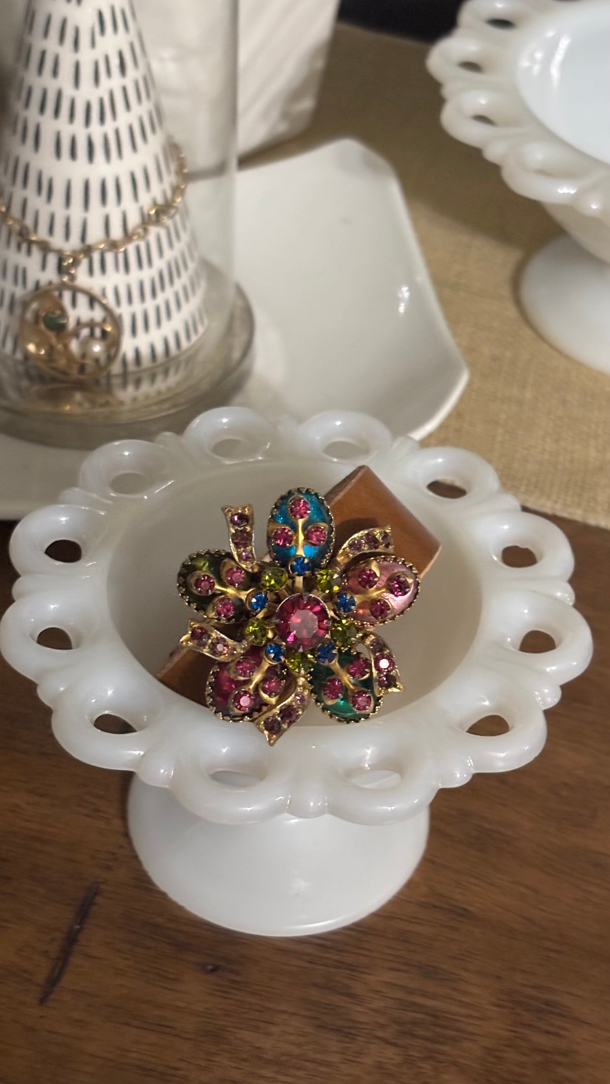 Vintage - Brooch Cuff
