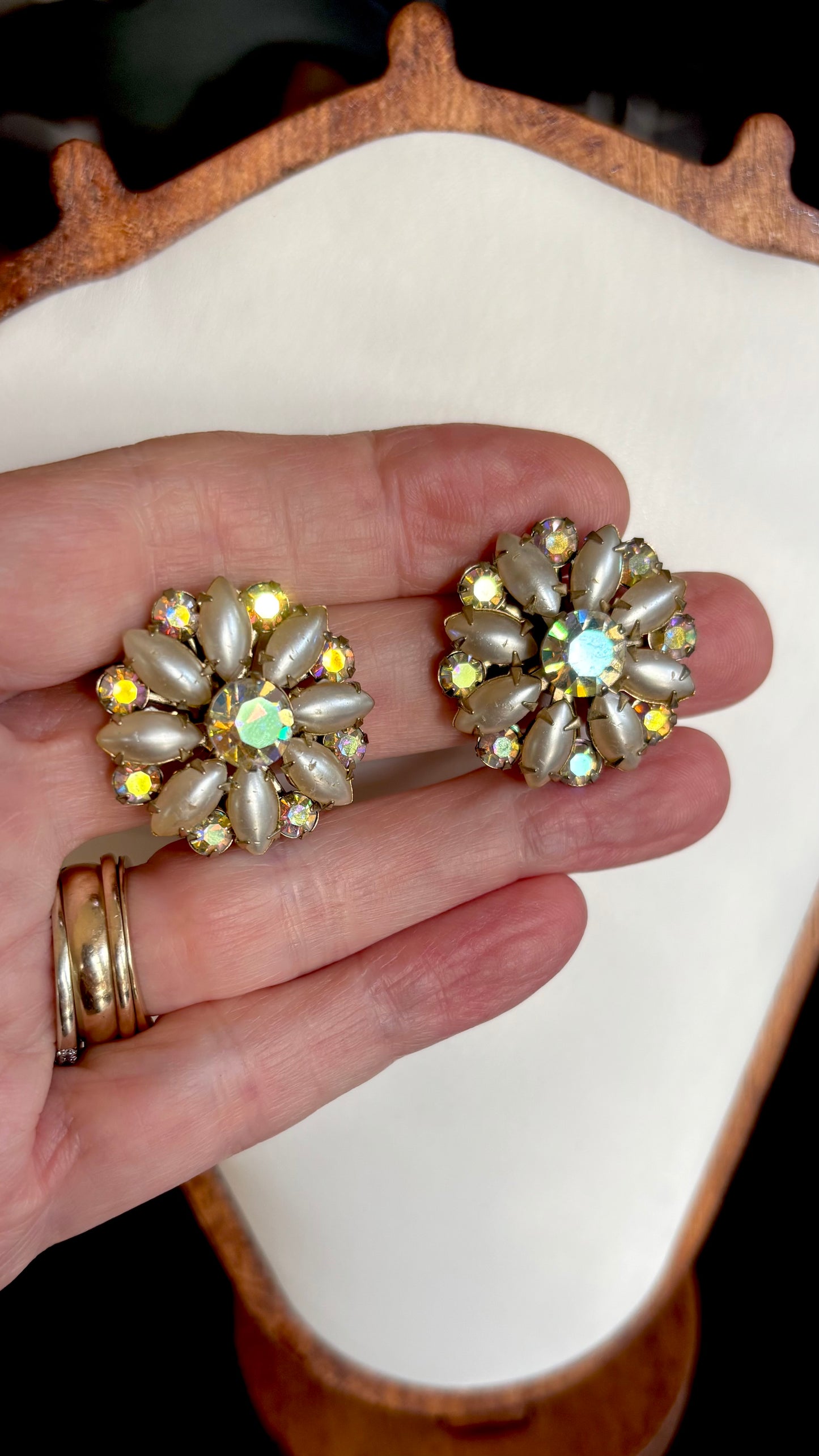 Vintage - Clip on Earrings