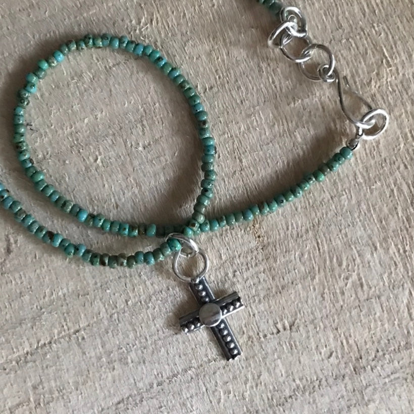 Tiny Turquoise Choker