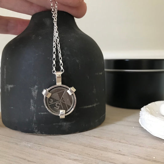 1990 Aruba Coin Necklace