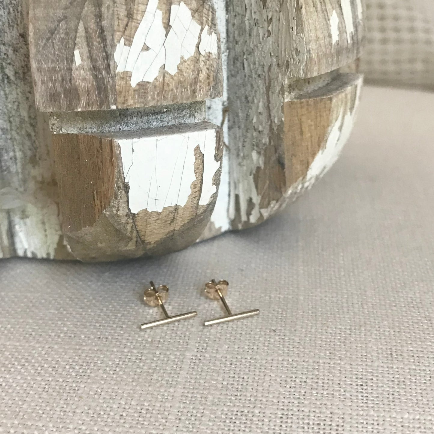 Bar Earrings- Gold Filled