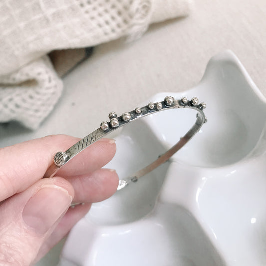 sterling silber bangle 