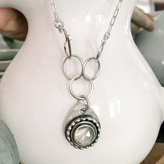 Rutilated Quartz Necklace