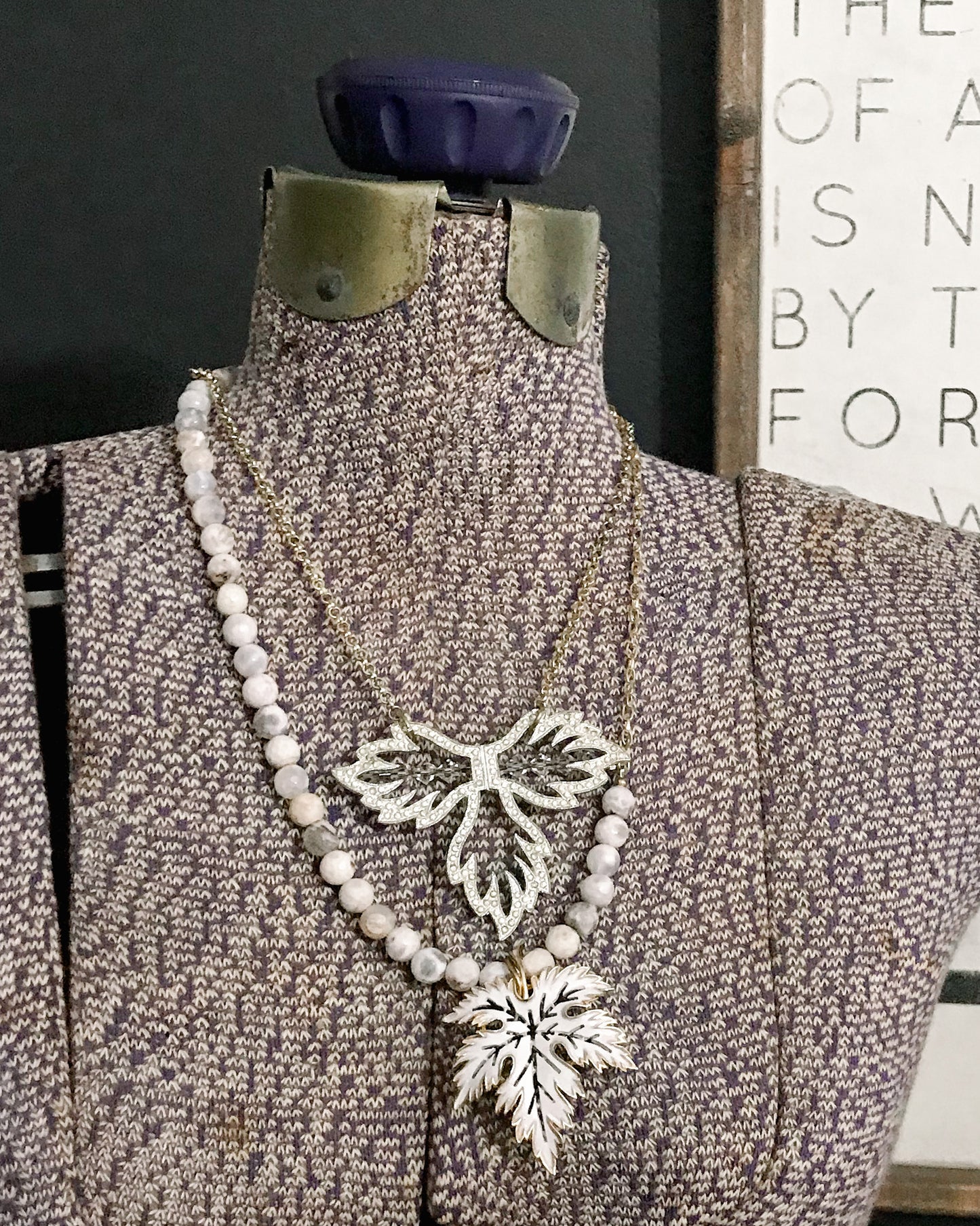 Vintage Upcycled Necklace