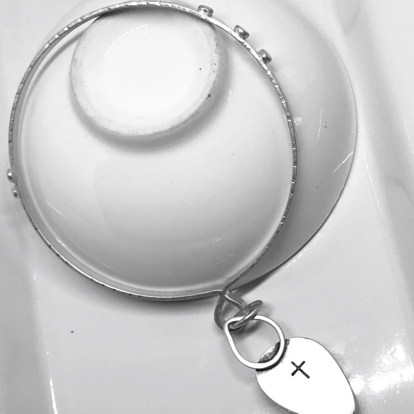 Grace Collection Seaglass Bangle